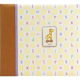 The Gift Wrap Company Alphabet Squares Scrapbook