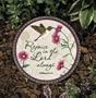 Rejoice in the Lord Hummingbird Stepping Stone