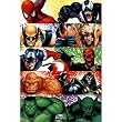Marvel Heroes (Heroes Vs. Villains) Art Poster Print - 24x36
