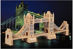 London Tower Bridge 3D Woodcraft Construction Kit