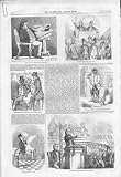 10 engravings early American Cities 1856