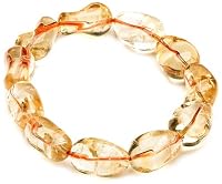 $29.99 - Citrine Fancy-Cut Bead Bracelet