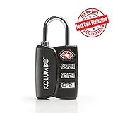 TSA Lock - 3 Digit Combination - Best Luggage Lock For Travel Safety and Security - Lock Alert, Heavy Duty, Assorted Colors TSA Suitcase Lock - Lock Safe Protection - Environmentally Friendly TSA Approved Lock - How To Become A Smarter Traveler eBook - Lifetime Guarantee