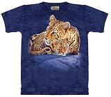 The Mountain Leopard & Cub On Rock Child Youth T-shirt