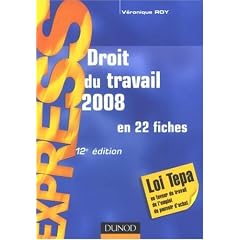 Droit du travail 2008