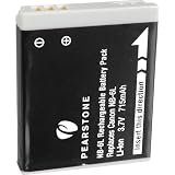 Pearstone NB-6L Lithium-Ion Battery Pack (3.7V, 715mAh)