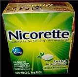 Nicorette Gum 100-pk. - Fresh Mint (2 mg)
