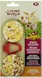 Living World 2-Pack Small Animal Wheel Pet Treat Delights, 2.4-Ounce, Apple/Banana/Orange