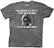 The Big Lebowski Adhering To Abide Moon Mist Burnout Tee