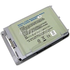 Apple �A�b�v�� PowerBook G4 12�C���`�p Li-ion �o�b�e���[ A1060/A1079/A1022/M9324/M8984/M9572�Ή�