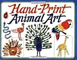 Hand-print Animal Art