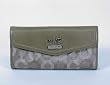 Coach 44434 Madison Slim Envelope Wallet Khaki