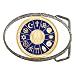 Belt Buckle of International Peace Symbol - World Religions (Christianity, Hinduism, ...