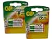 Toshiba PDR-4300 AA NiMH Rechargeable GP Battery - 4pk (2500mAh)