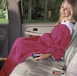 Heated Fleece Travel Electric Blanket - 12 Volt - Pink