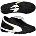 Puma Big Kids Esito III Pro TT Turf JR ( sz. 13.0, Black/White/Gold )