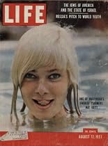 "One Of Hollywood's Swedish Charmers: MAY BRITT" ..... 1957 LIFE Magazine Cover, A2114 *** THIS IS A COVER ONLY / NOT A MAGAZINE ***