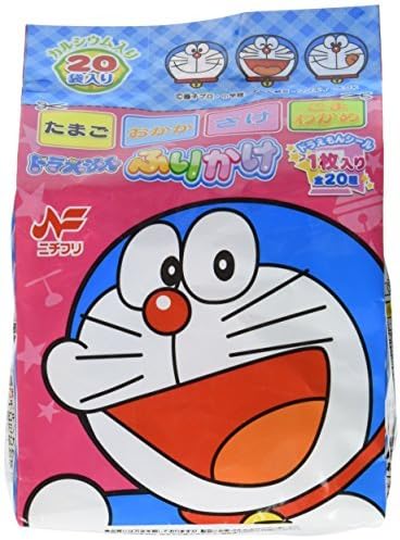 Nichifuri Doraemon Furikake Rice Seasoning 20 Pcs [ Japanese Import ] by Nichifuri