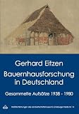 Produkt-Bild: Bauernhausforschung in Deutschland: Gesammelte Aufs&auml;tze 1938 bis 1980