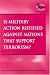 Book At Issue Series - Is Military Action Justified Against Nations That Support Terrorism? (hardcover edition) (At Issue Series)