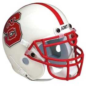 Schutt Collectible Mini Football Helmet (North Carolina State)