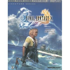 Final Fantasy X Official Strategy Guide Book by Brady Games