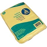 Dynarex Isolation Gown Fluid Resistant; Yellow Full Back, 50 Count