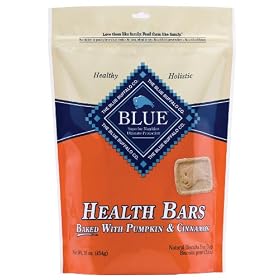 Blue Buffalo Health Bars for Dogs, Pumpkin and Cinnamon, 16-Ounce Bag