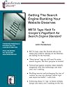 Getting The Search Engine Ranking Your Website Deserves:: META Tags Yield To Google's PageRank As Search Engine Standard