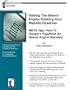 Getting The Search Engine Ranking Your Website Deserves:: META Tags Yield To Google's PageRank As Search Engine Standard