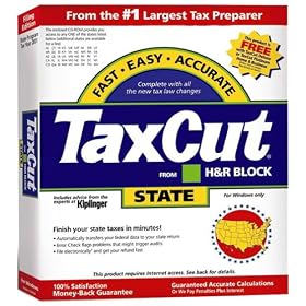 Click here to buy TaxCut from H&R Block 2001 State Filing Edition by H&R Block.