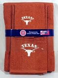 Texas Longhorn Embroidered 3 Piece Towel Set