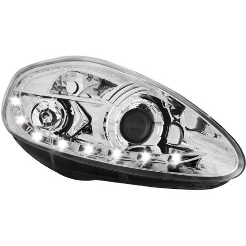 Dectane SWFI03AGX Dayline Scheinwerfer Fiat G.Punto 05+ _ TFL-Optik _ chrome Preisvergleich