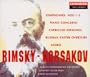 Symphonies 1-3, Piano Concerto op. 30, Capriccio Espagnol, Russian Eastern Overture, Sadko