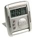 Polder Pocket Travel Clock with Alarm & Calendar