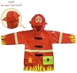 Kids Fireman Raincoat