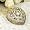8GB USB Flash Drive Classical Gold and Silver Cubic Diamond Heart Design with Necklace