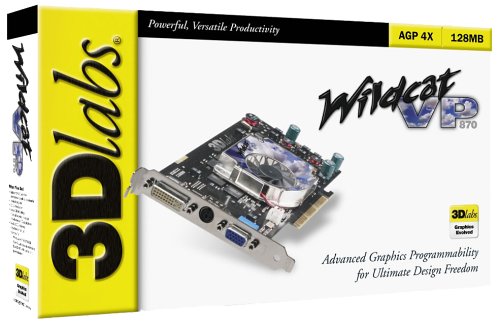 Creative Wildcat VP870 Grafikkarte, 128MB