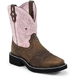 Justin Ladies 8'' 'Gypsy Collection' Pull On Western Boots - Bay Apache Blue by Justin Boots