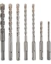Bosch HCK001 7-Piece SDS Plus Rotary Hammer Drill Bit Set