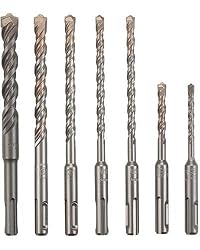 Bosch HCK001 7-Piece SDS-plus Rotary Hammer Drill Bit Set