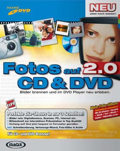 MAGIX Fotos auf CD & DVD 2.0