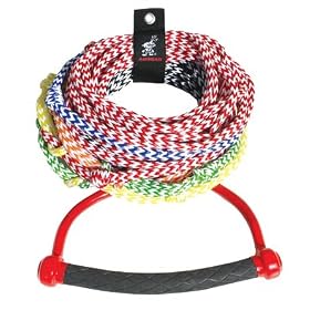 Airhead Water Ski Rope 8-section Radius Handle - Model AHSR-8