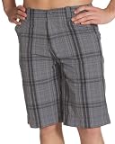 Nautica Jeans Mens 12 inch Flat Front Plaid Short