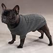 Classic Cable Knit Dog Sweater - Small