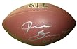 Miami Dolphins Davone Bess Autographed NFL Wilson Composite Football Featuring "Go Fins" Inscription! Proof Photo
