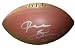 Miami Dolphins Davone Bess Autographed NFL Wilson Composite Football Featuring "Go Fins" Inscription! Proof Photo