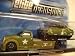 Detailed Diecast Military Transport Set - Rubber Tread Flatbed & Tank Green Scale 1/6...