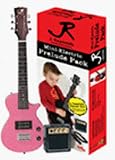 J. Reynolds Mini Electric Guitar Prelude Pack - Pop Princess Pink