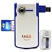 ProDV Cam Aqua-501-Blue Camcorder, FREE 1GB SVP High Speed SD Memory Card = 30 minutes video (AA Rechargeable Set included)